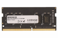 2-Power SODIMM DDR4 8GB 2400MHz CL17 MEM5503B 2-Power 8GB PC4-19200S 2400MHz DDR4 CL17 Non-ECC SoDIMM 2Rx8 (DOŽIVOTNÍ ZÁRUKA)