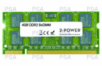 2-Power SODIMM DDR2 4GB 800MHz CL6 MEM4303A 2-Power 4GB PC2-6400S 800MHz DDR2 CL6 SoDIMM 2Rx8 (DOŽIVOTNÍ ZÁRUKA)