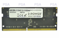 2-Power SODIMM DDR4 4GB 2133MHz CL15 MEM5502A 2-Power 4GB PC4-17000S 2133MHz DDR4 CL15 Non-ECC SoDIMM 1Rx8 ( 1,2V DOŽIVOTNÍ ZÁRUKA)
