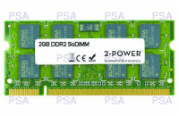 2-Power 2GB PC2-5300S 667MHz DDR2 CL5 SoDIMM 2Rx8 (DOŽIVOTNÍ ZÁRUKA)