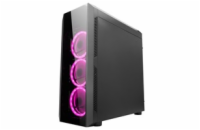 CHIEFTEC MidT Scorpion II GL-02B-OP / ATX / 2x USB3.0 / 1x USB2.0 / bez zdroje / průhledná bočnice / černá