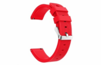 Landscape Grain Strap Red pro Xiaomi Amazfit BIP, BIP S, BIP LIte, GTS, GTR 42 mm