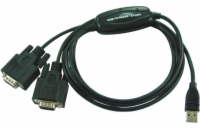 PremiumCord USB - 2x RS 232 převodník