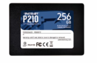 Patriot P210 256GB, P210S256G25 SSD / 2,5" / Interní / SATA 6GB/s / 7mm