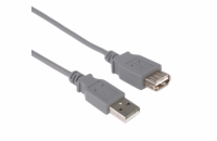 PREMIUMCORD Kabel USB 2.0 A-A 0,5m (50cm), prodlužovací (M/F)