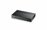 Zyxel GS2220-10,EU region,8-port GbE L2 Switch with GbE Uplink (1 year NCC Pro pack license bundled)