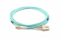 Optický patch cord Duplex LC-SC 50/125 5m OM4