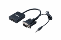 AKASA - VGA na HDMI s audio kabelem