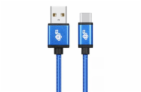 TB Touch USB - USB-C kabel, 2m, modrý