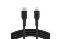 Belkin USB-C kabel s lightning konektorem, 1m, černý