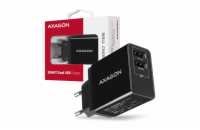 AXAGON ACU-DS16, SMART nabíječka do sítě, 2x USB výstup 5V/2.2A + 5V/1A, 16W