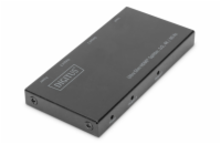 Digitus DS-45322 Digitus Ultra tenký HDMI Rozbočovač, 1x2, 4K / 60Hz HDR, HDCP 2.2, 18 Gbps, Micro USB napájeno