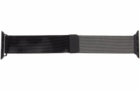 Tactical 351 Loop Magnetický Kovový Řemínek pro Apple Watch 1/2/3/4/5/6/SE 42/44mm Black
