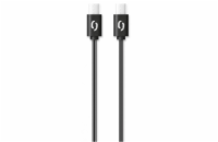 ALIGATOR datový kabel POWER 60W, USB-C/USB-C 3A, délka 1 m, černá