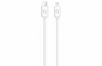 Aligator DATKP34 POWER 3A, USB-C/Lightning, 1m, bílý Datový kabel ALIGATOR POWER 3A, USB-C/Lightning, 1m, bílý