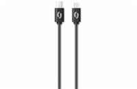 Aligator DATKP41 DK 3A, USB-C/microUSB Datový kabel ALIGATOR POWER 3A, USB-C/micro USB 1m, černý