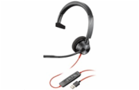 Plantronics 212703-01 POLY Blackwire 3310 BW3310-M USB-A Headset