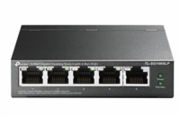 TP-Link TL-SG1005LP TP-Link switch TL-SG1005LP (5xGbE, 4xPoE+, 40W, fanless)