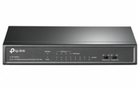 TP-Link TL-SF1008LP TP-Link TL-SF1008LP, 8x 10/100Mb/s, Ports 1-4 PoE 41W, fanless