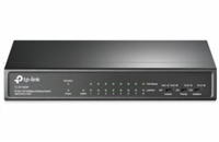 TP-Link CCTV switch TL-SF1009P (8x100Mb/s, 1x100Mb/s uplink, 8xPoE+, 65W, fanless)