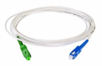 OPTIX SC/APC-SC FLEXI optický patch cord G.657B3 2mm 1m bílý simplex