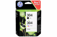 HP 304 Ink Cartridge Combo 2-Pack (120 / 100 pages)