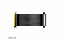 AKASA kabel RISER BLACK X2 Premium PCIe 3.0 x 16 Riser, 20cm