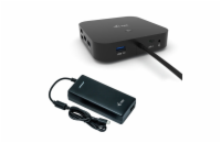 i-Tec USB-C Dual Display Docking Station with Power Delivery 100 W + i-Tec Universal Charger 112 W C31DUALDPDOCKPD100W i-tec dokovací stanice USB-C Dual Display/ 2x DP/ 2x USB-C/ 5x USB/ LAN/ Power De