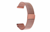 Tactical 634 Loop Magnetický Kovový Řemínek 20mm Rose Gold