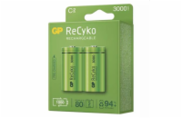 GP C ReCyko 3 000 mAh, nabíjecí, 2 ks PP