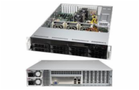 Supermicro CSE-LA25TQC-R609LP SUPERMICRO 2U chassis 8x 3,5" HS SAS3/SATA, 2x650W (80PLUS Platinum)