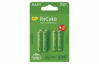 Nabíjecí baterie GP ReCyko 950 AAA (HR03), 6 ks