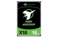 Seagate Exos X18 18TB, ST18000NM004J Seagate Exos X18 3,5" - 18TB (server) 7200rpm/SAS/256MB/512e/4kN