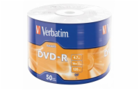 VERBATIM DVD-R DataLife 4,7GB/ 16x/ 50pack/ wrap