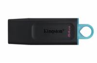 Kingston Flash Disk 64GB USB3.2 Gen 1 DataTraveler Exodia (Black + Teal)