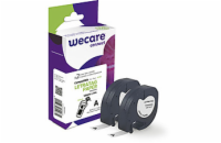 WECARE ARMOR páska kompatibilní s DYMO S0721510,Black/White,2*12mm*4m