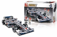 Sluban B0352 Formule F1 Racing Car Stříbrná 257 ks