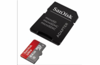 SanDisk MicroSDXC karta 64GB Ultra (80MB/s, Class 10, Android) + adaptér