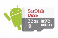 SanDisk Ultra/micro SDHC/32GB/100MBps/UHS-I U1 / Class 10