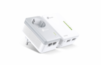 TP-Link TL-WPA4226KIT WiFi4 průchozí powerline set (N600, AV600,2x100Mb/s,HomePlug AV2)