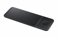 Samsung bezdrátová nabíječka EP-P6300TBE až pro tři zařízení, Fast Charge, černá