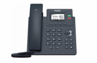 Yealink SIP-T31G SIP telefon, PoE, 2,3" 132x64 nepodsv. LCD,  x SIP úč., GigE