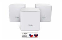 Tenda Nova MW5c (3-pack) WiFi AC1200 Mesh Gigabit system Dual Band, 6x GLAN/GWAN, SMART CZ aplikace