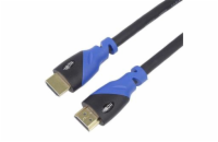 PREMIUMCORD Kabel HDMI - Ultra HDTV, 3m (Color, zlacené konektory)