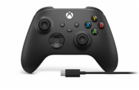 Microsoft Xbox Wireless Controller 1V8-00002 Xbox Wireless Controller černý + USB-C kabel