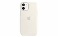 iPhone 12 mini Silicone Case with MagSafe White/SK