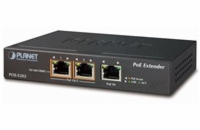 Planet POE-E202 PoE extender, 1xPoE-in, 2xPoE-out 25W, 802.3at/af, Gigabit