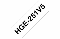 HGE-251, bílá / černá, 24 mm
