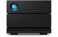 LaCie HDD Externí 2big Dock RAID 3.5" 8TB - USB 3.2 Gen2 Type C, Černá