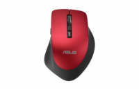 ASUS WT425/ Ergonomická/ Optická/ Bezdrátová USB/ Červená